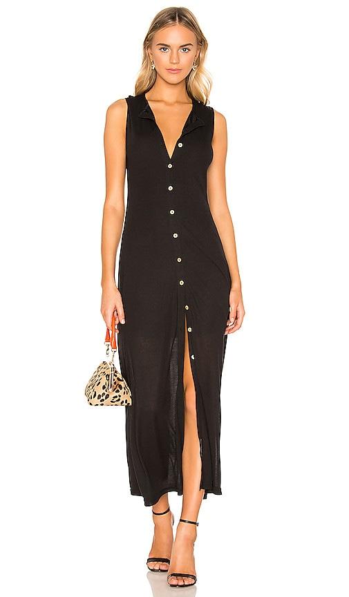 callahan mira dress in black.