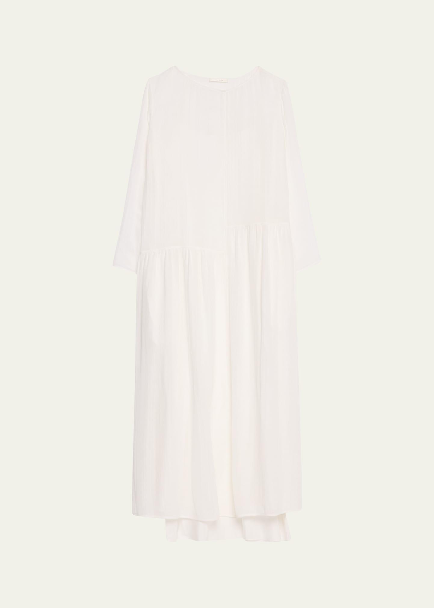 callas mesh maxi dress
