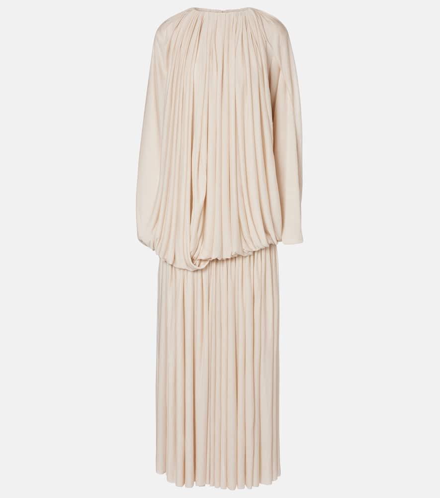 calvin klein collection angelina draped gown