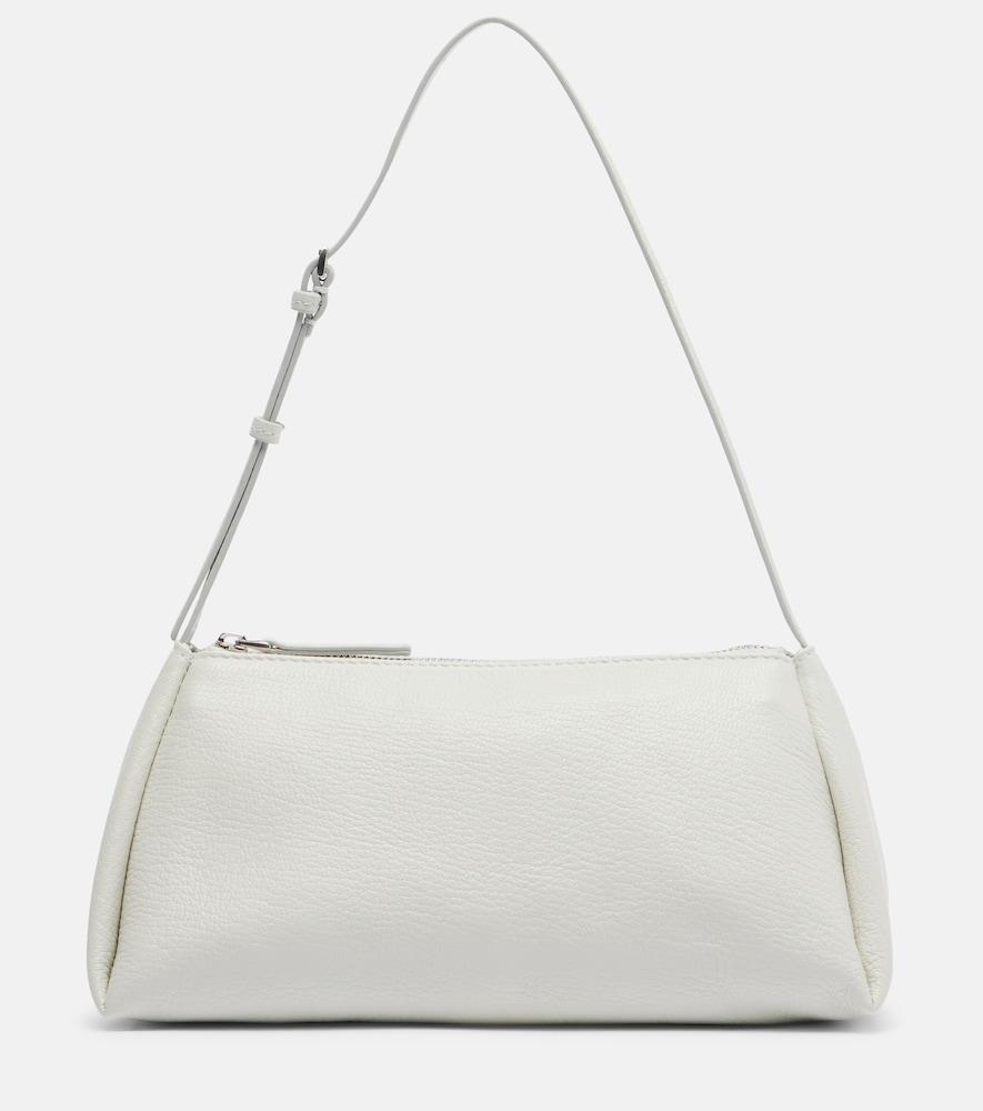calvin klein collection aurelis small leather shoulder bag