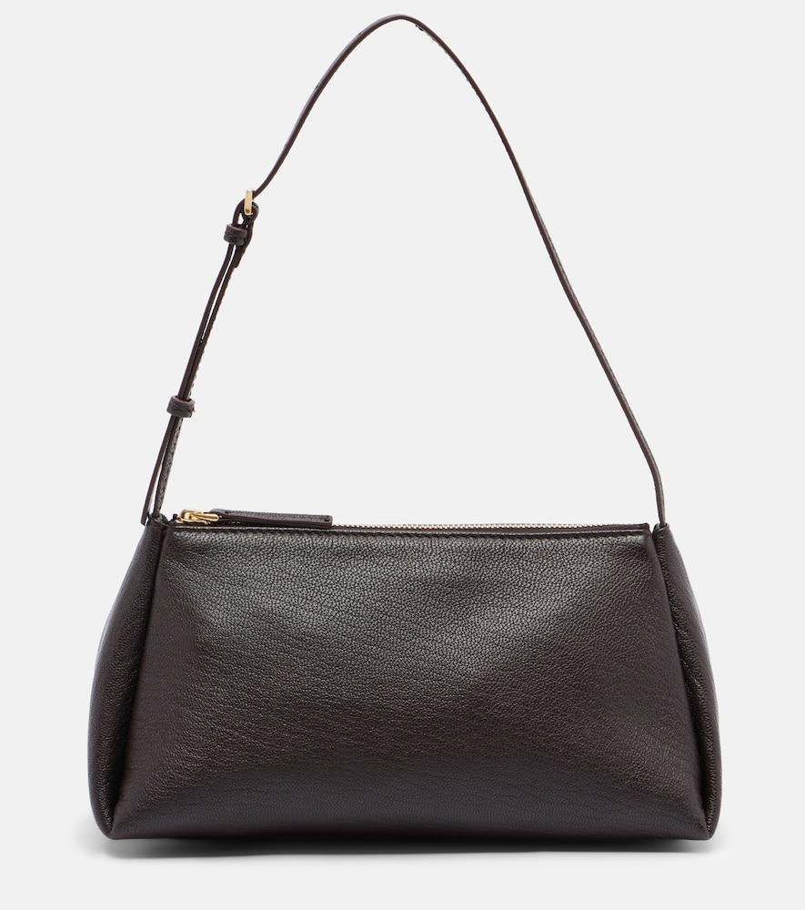 calvin klein collection aurelis small leather shoulder bag