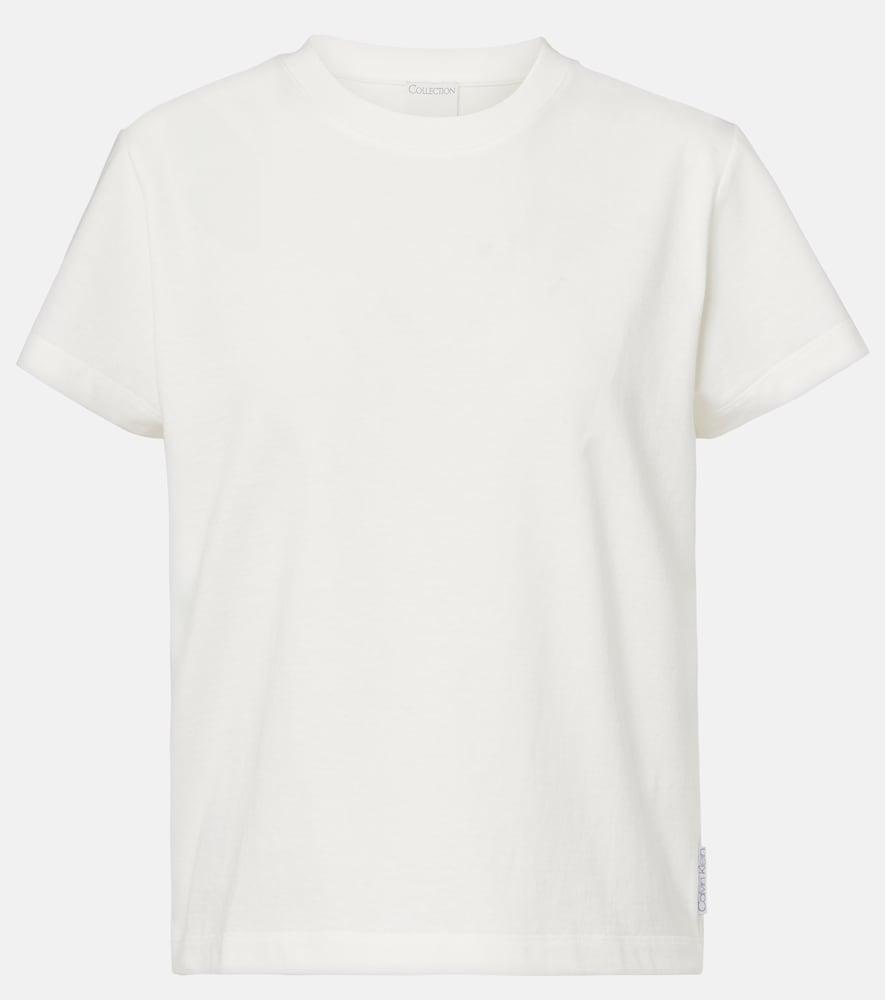 calvin klein collection marta cotton jersey t