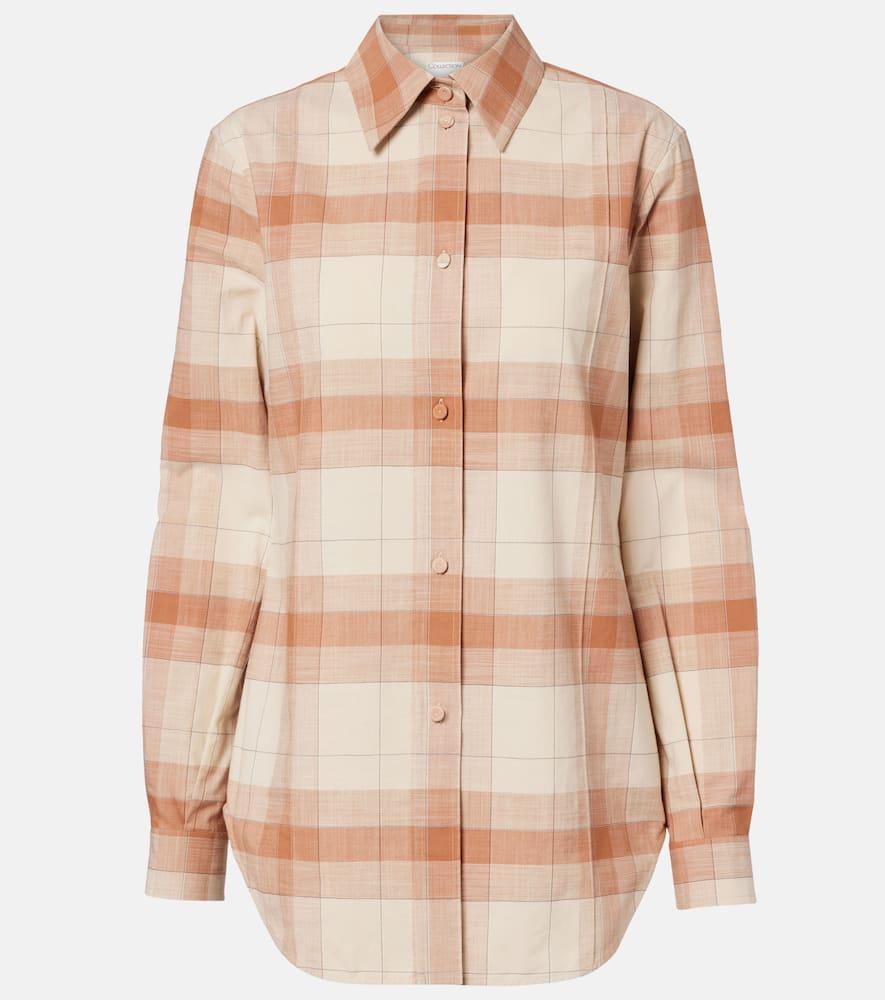 calvin klein collection scarlett cotton shirt