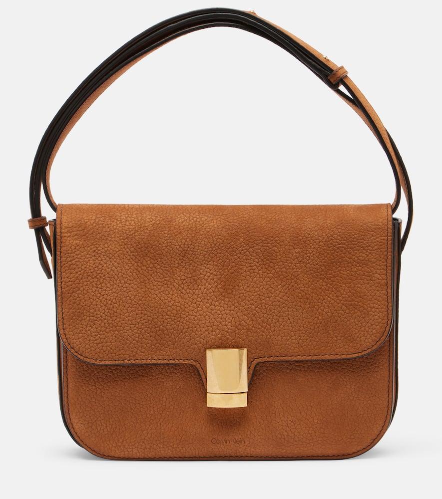 calvin klein collection tilla small leather shoulder bag