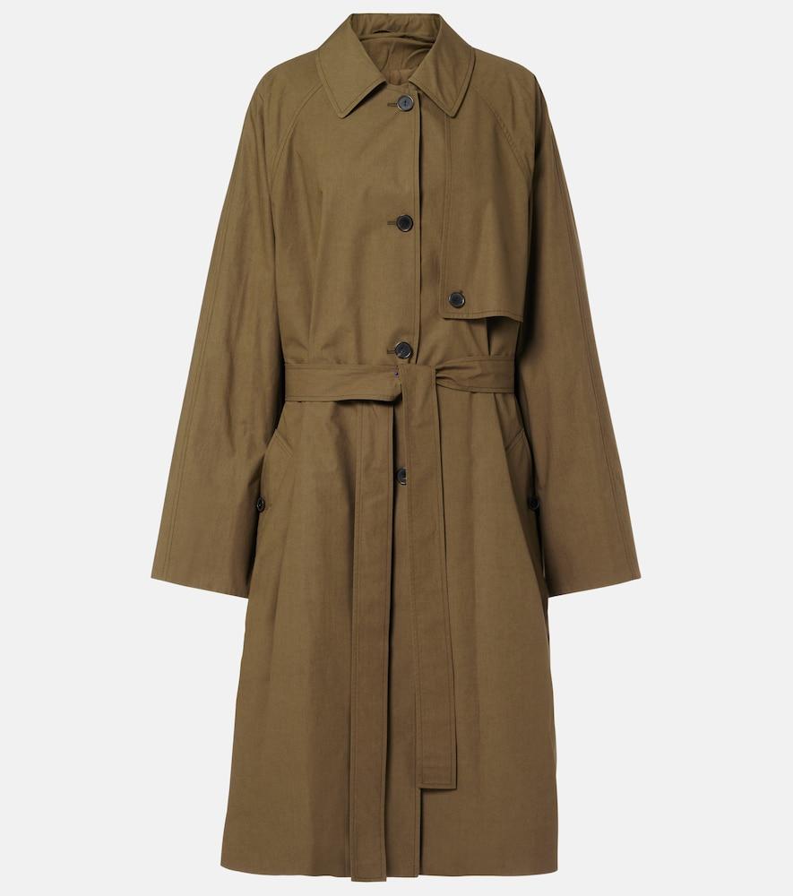 calvin klein collection zeland cotton trench coat