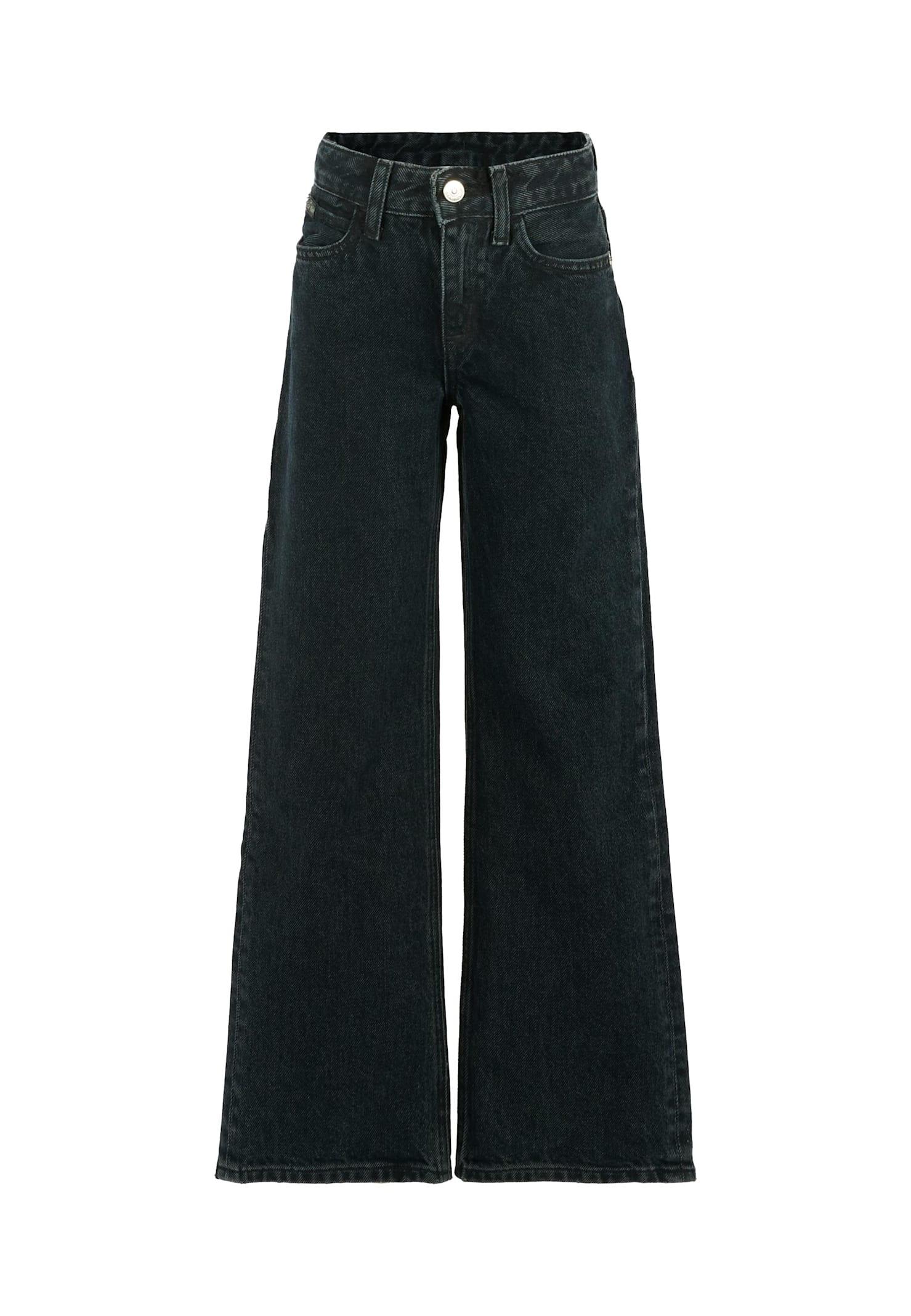 calvin klein denim jeans for girl with logo