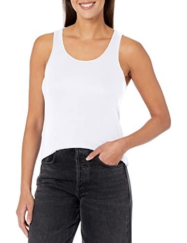 calvin klein jeans womens jeans tank top,white,large