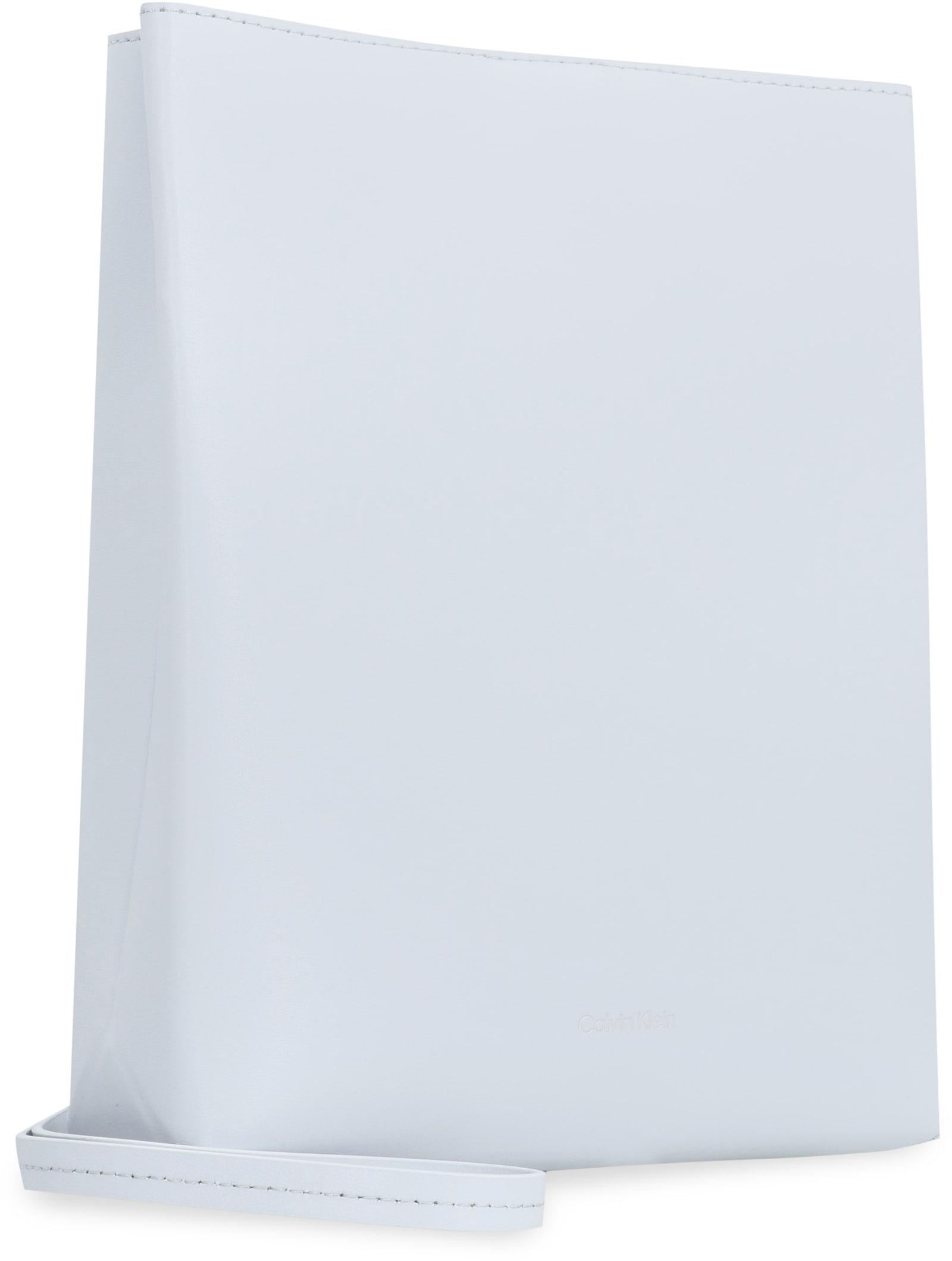 calvin klein leather crossbody bag