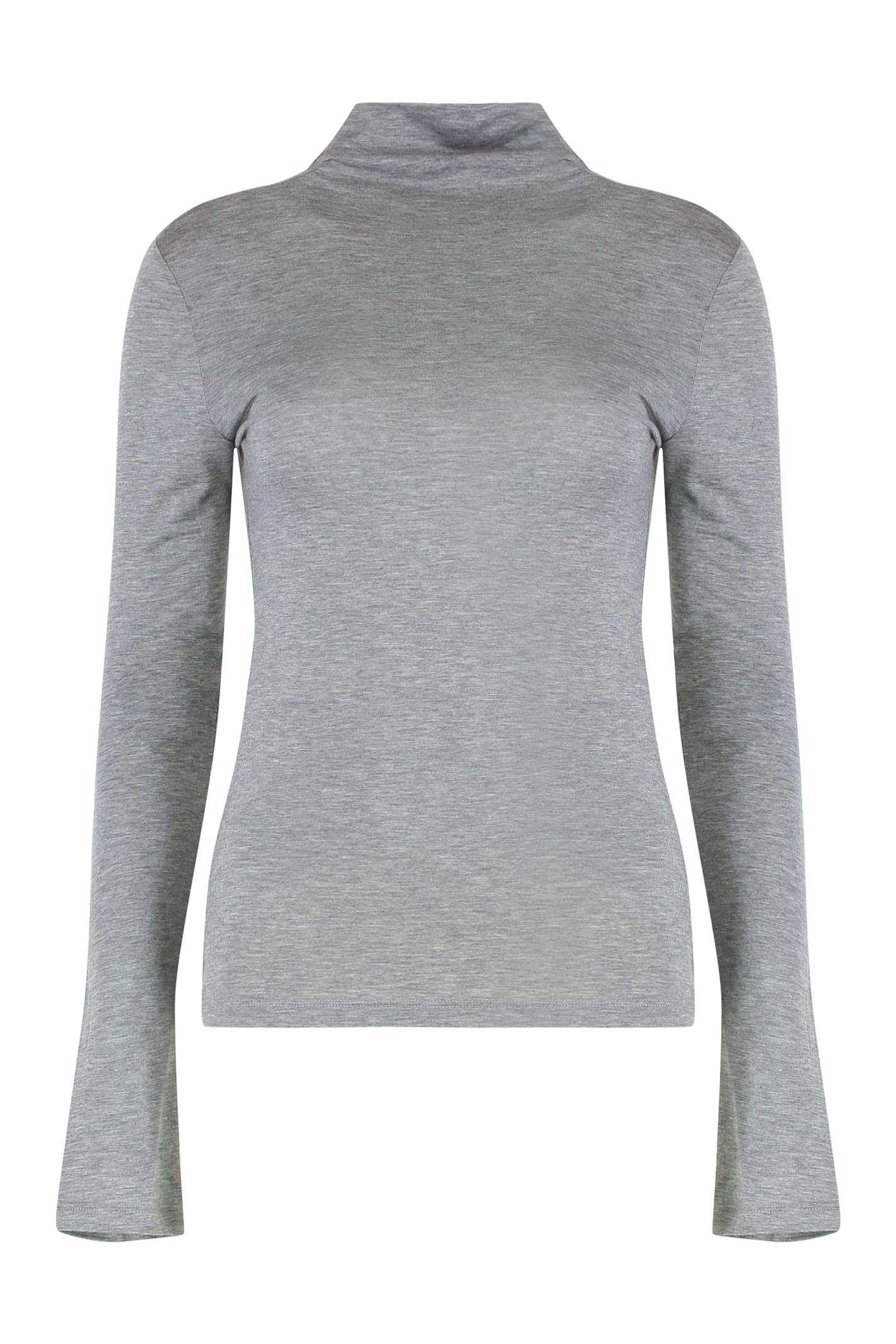 calvin klein top slim with a turtle neck