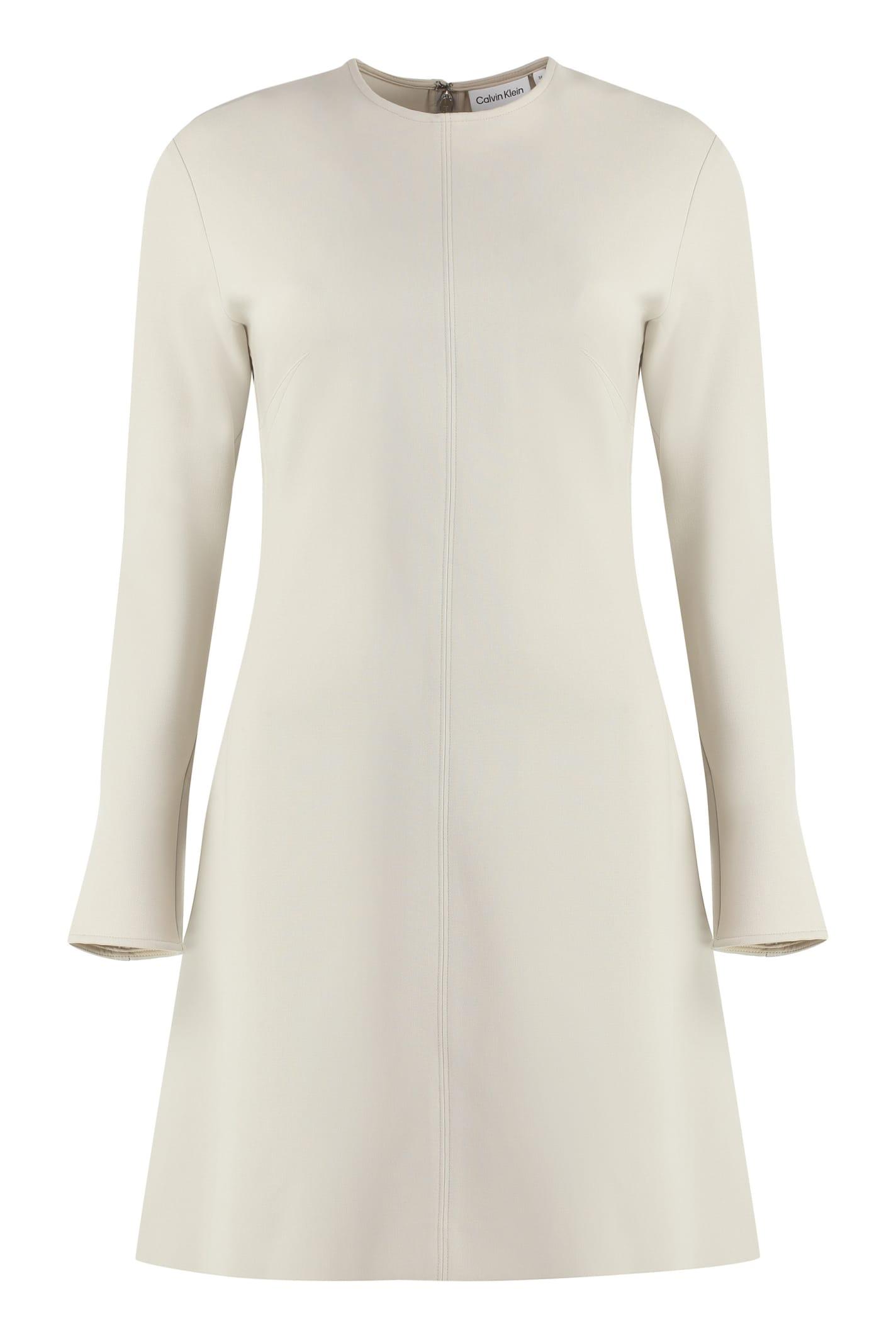 calvin klein viscose dress