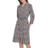 calvin klein women's dresses dress, bk/stony beige mlt, 8