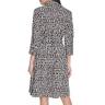 calvin klein women's dresses dress, bk/stony beige mlt, 8