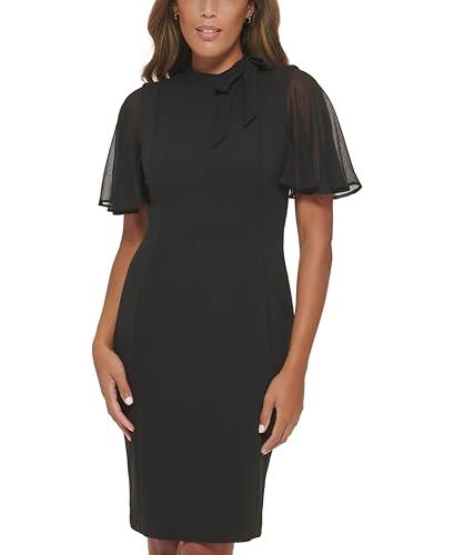 calvin klein women's dresses dress, black, 12