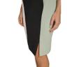 calvin klein women's dresses dress, black/jadeite/cream, 10