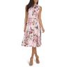 calvin klein women's dresses dress, blush multi, 4