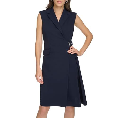 calvin klein women's dresses dress, indigo, 10
