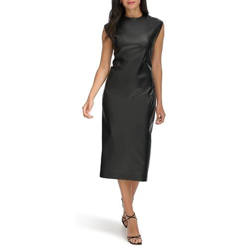 calvin klein women's sportswear dress,black,8