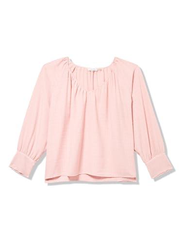 calvin klein women's sportswear top,silver pink,1x