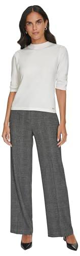 calvin klein women's suits knit top,cream,small