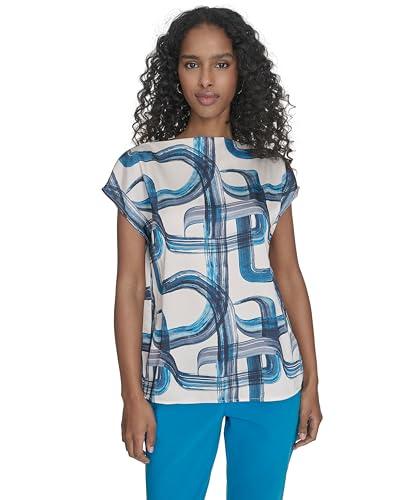 calvin klein women's suits top, corsica multi, x-large