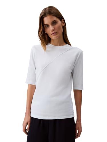 calvin klein women's textured knit 3/4 sleeve top