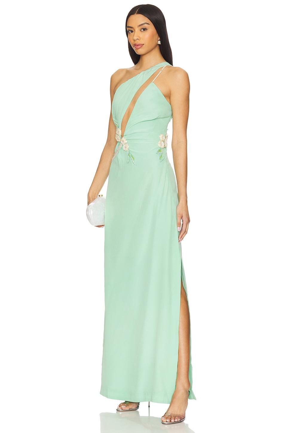 calypso front cutout gown