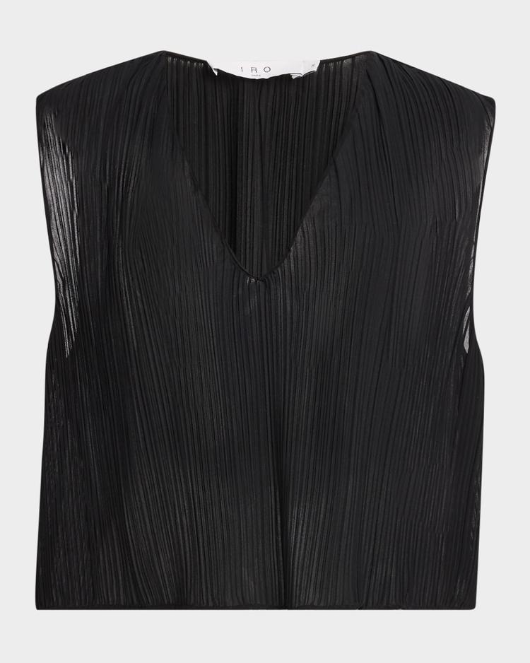 calyssa flowy v-neck top