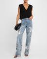 calyssa flowy v-neck top