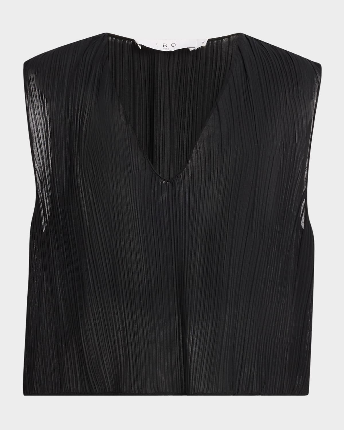 calyssa flowy v-neck top