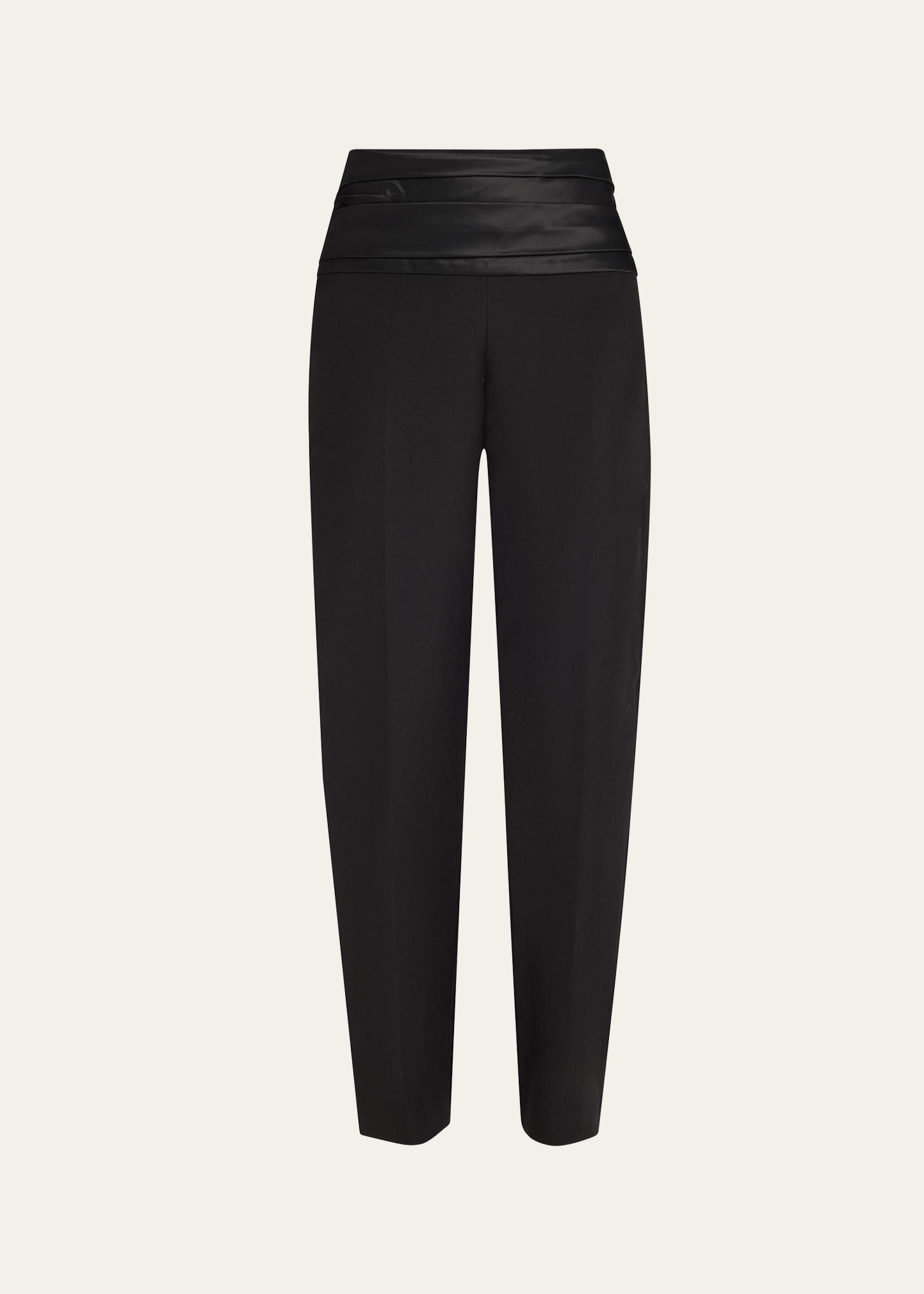 camberly bicolor draped pants