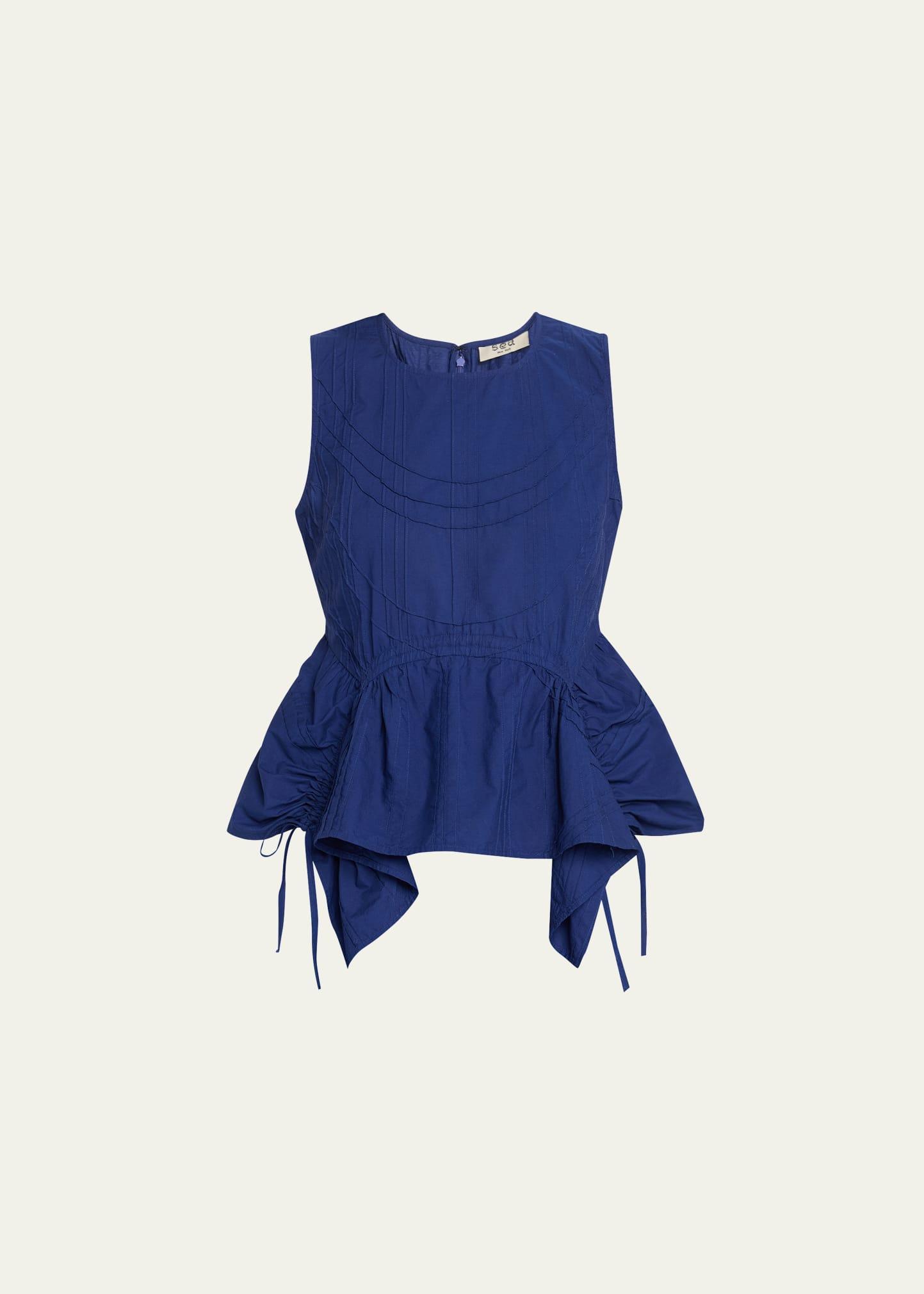 camden cotton poplin tank top