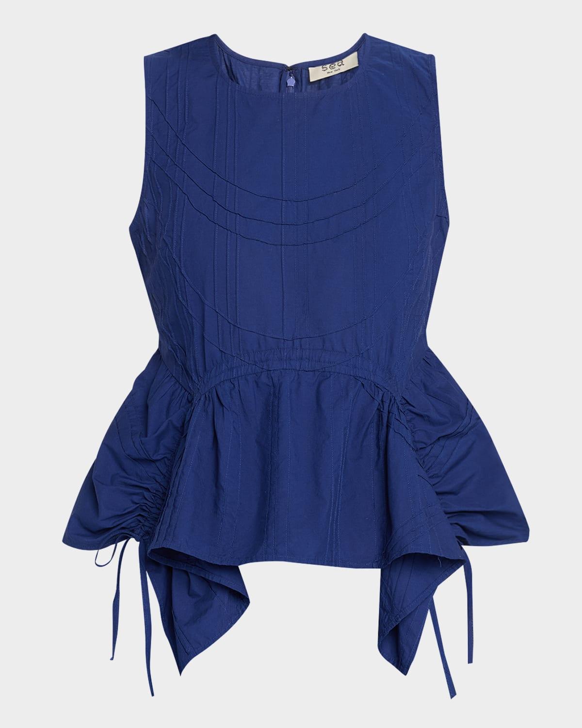 camden cotton poplin tank top