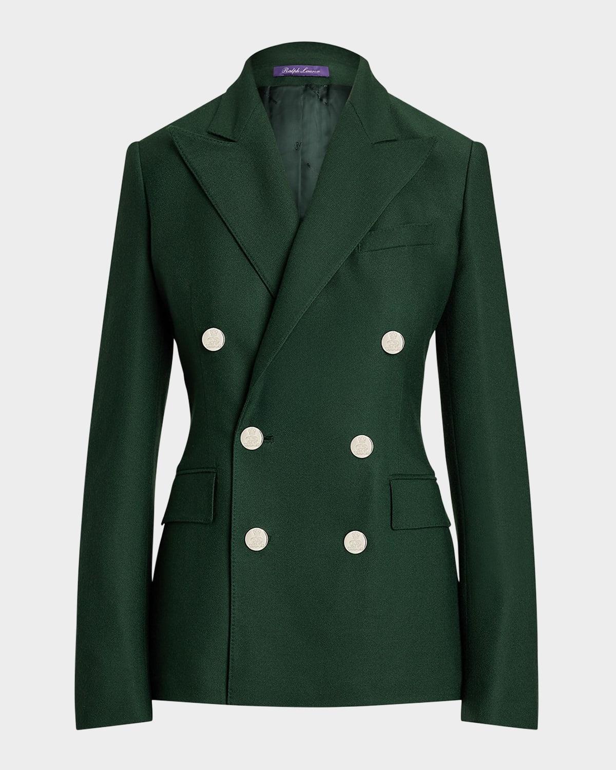 camden double-breasted cashmere jacket