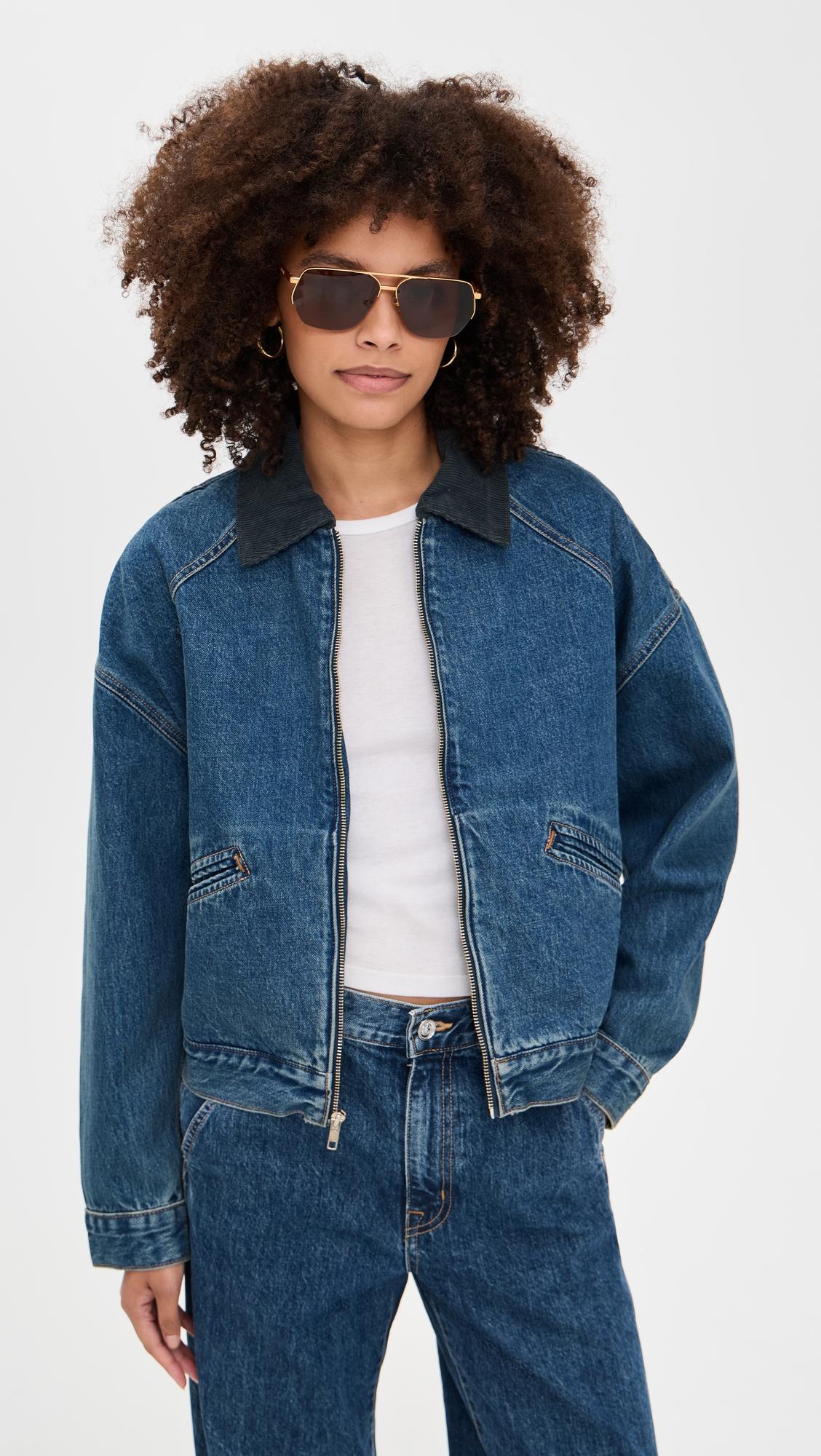 camden jacket with seams