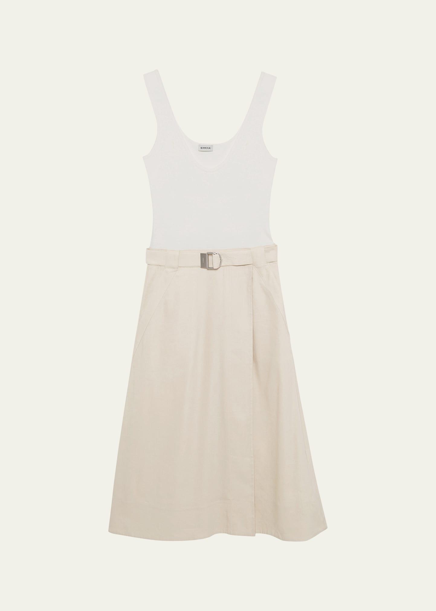 camden tank midi dress