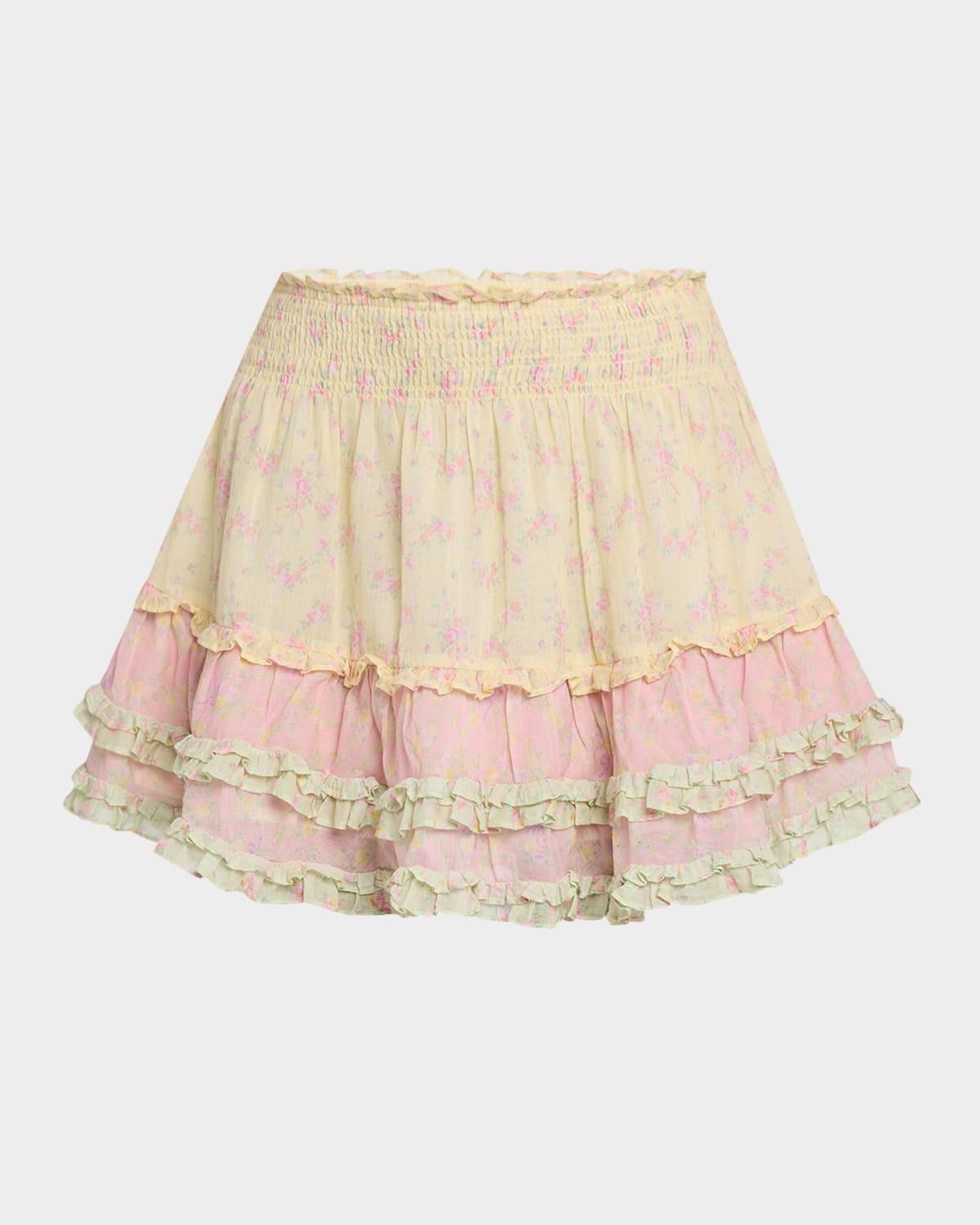 camellia mini skirt