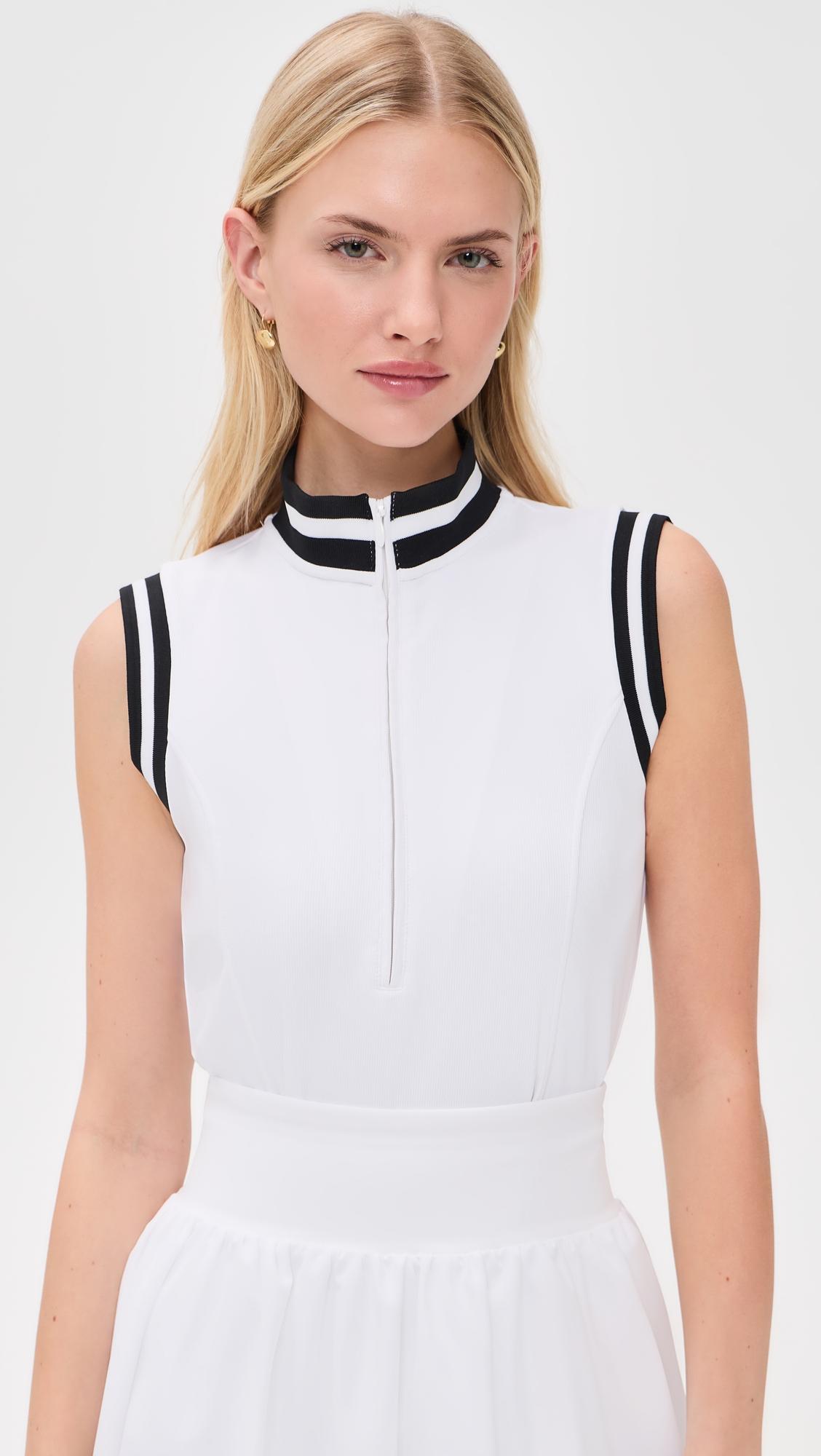 camellia sleeveless top