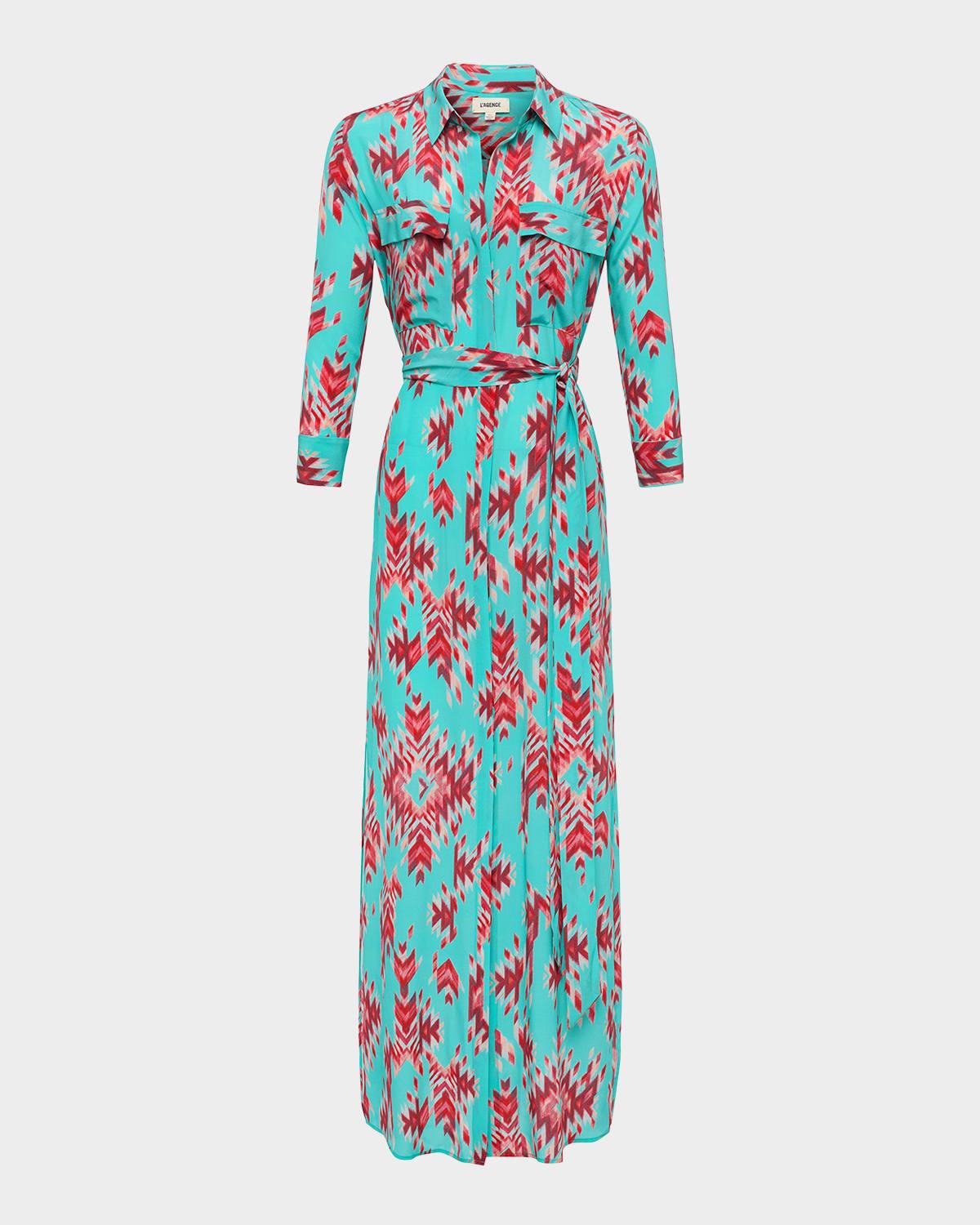cameron long shirtdress