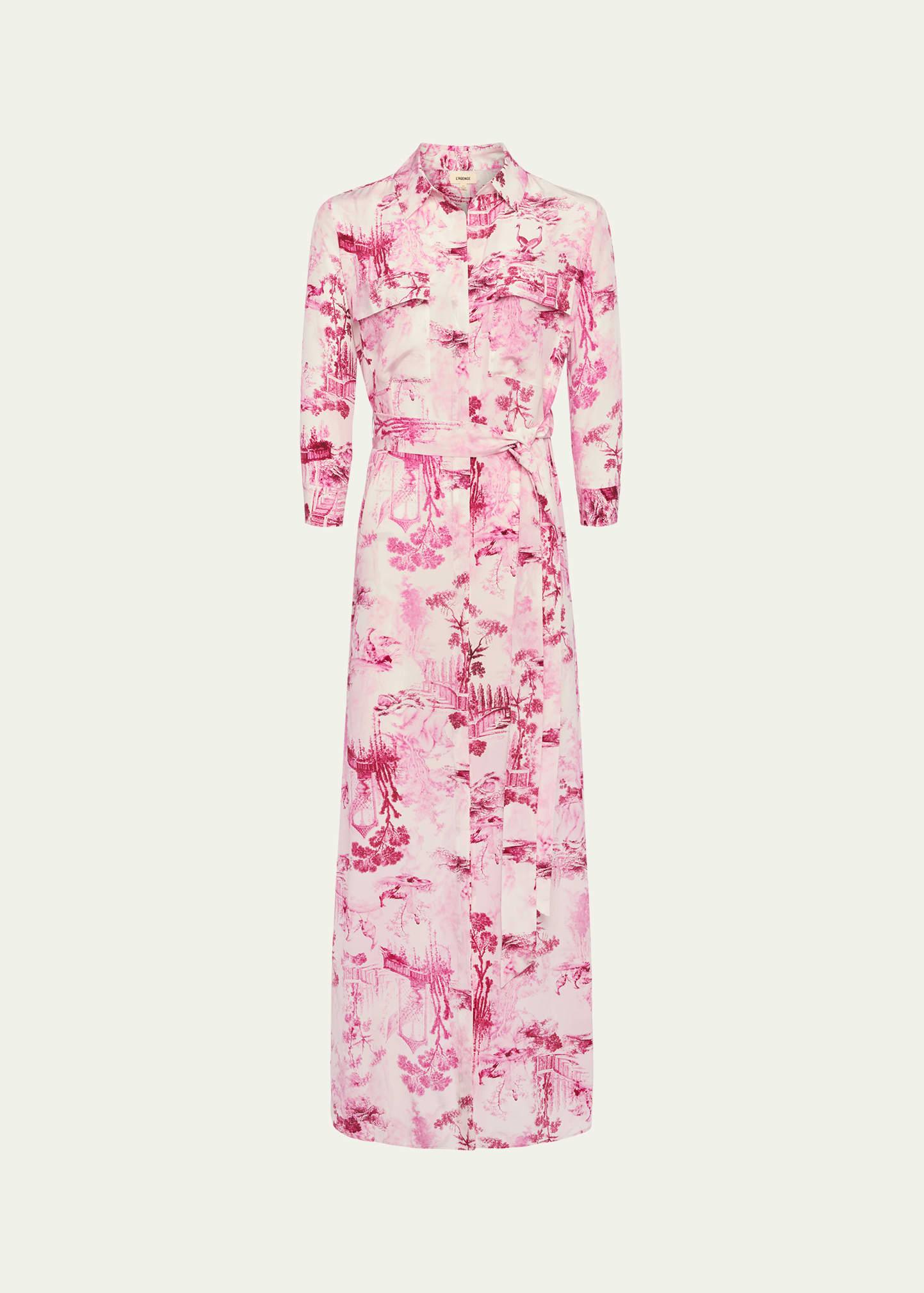 cameron maxi shirtdress