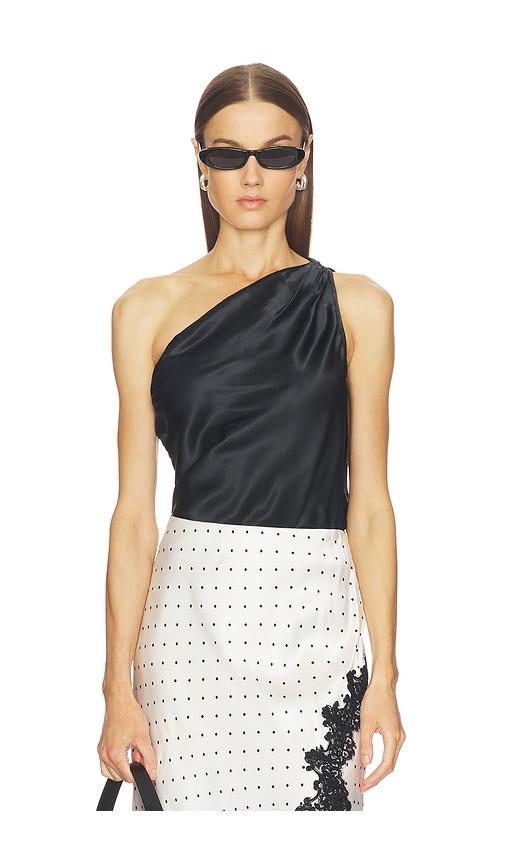 cami nyc darby bodysuit in black.