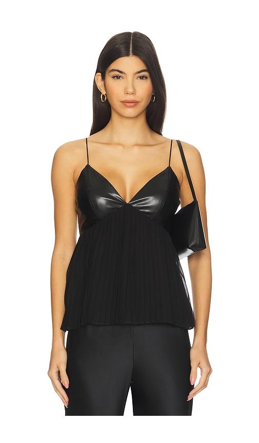cami nyc ronnie camisole in black.