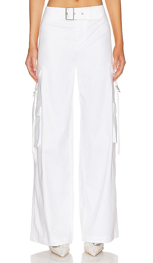 camila coelho coconut grove pant in white.