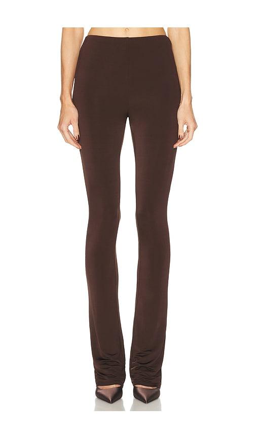 camila coelho ocina pant in brown.