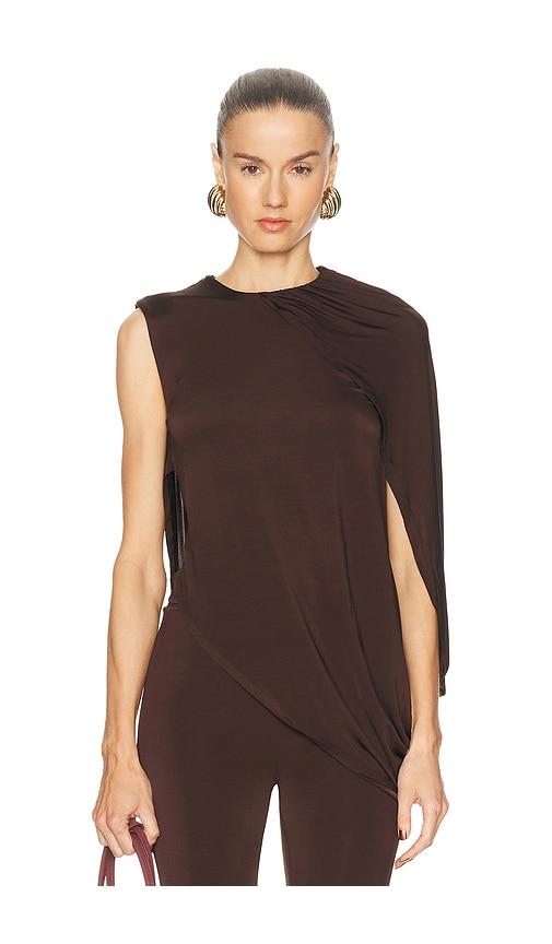camila coelho ocina top in brown.