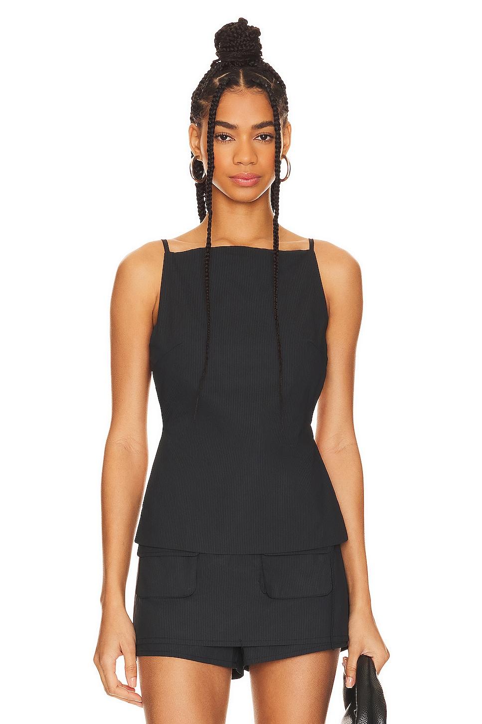 camille backless top