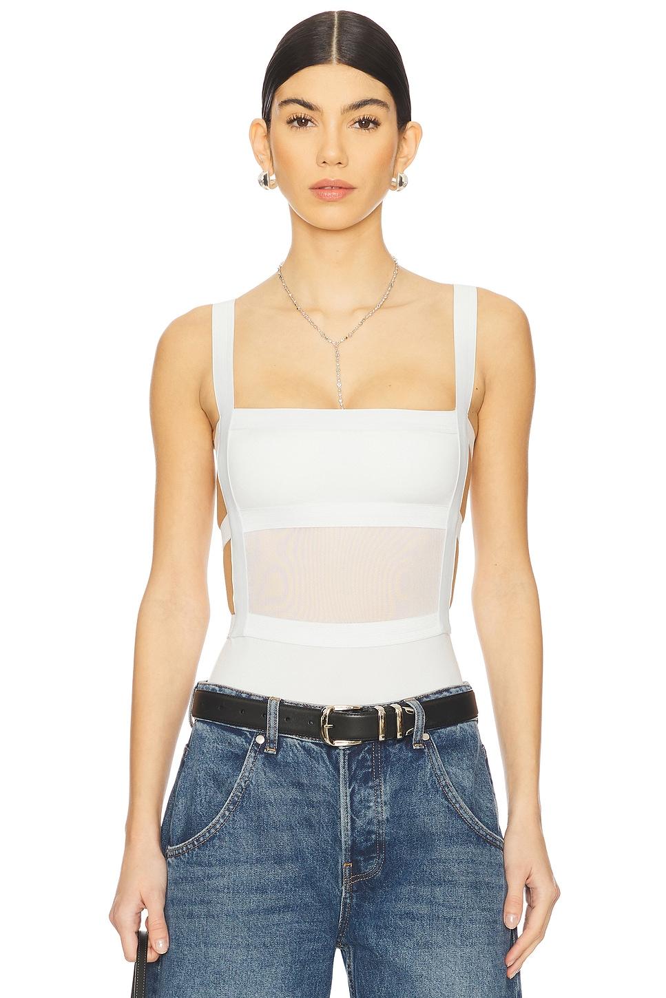 camille strappy back bodysuit
