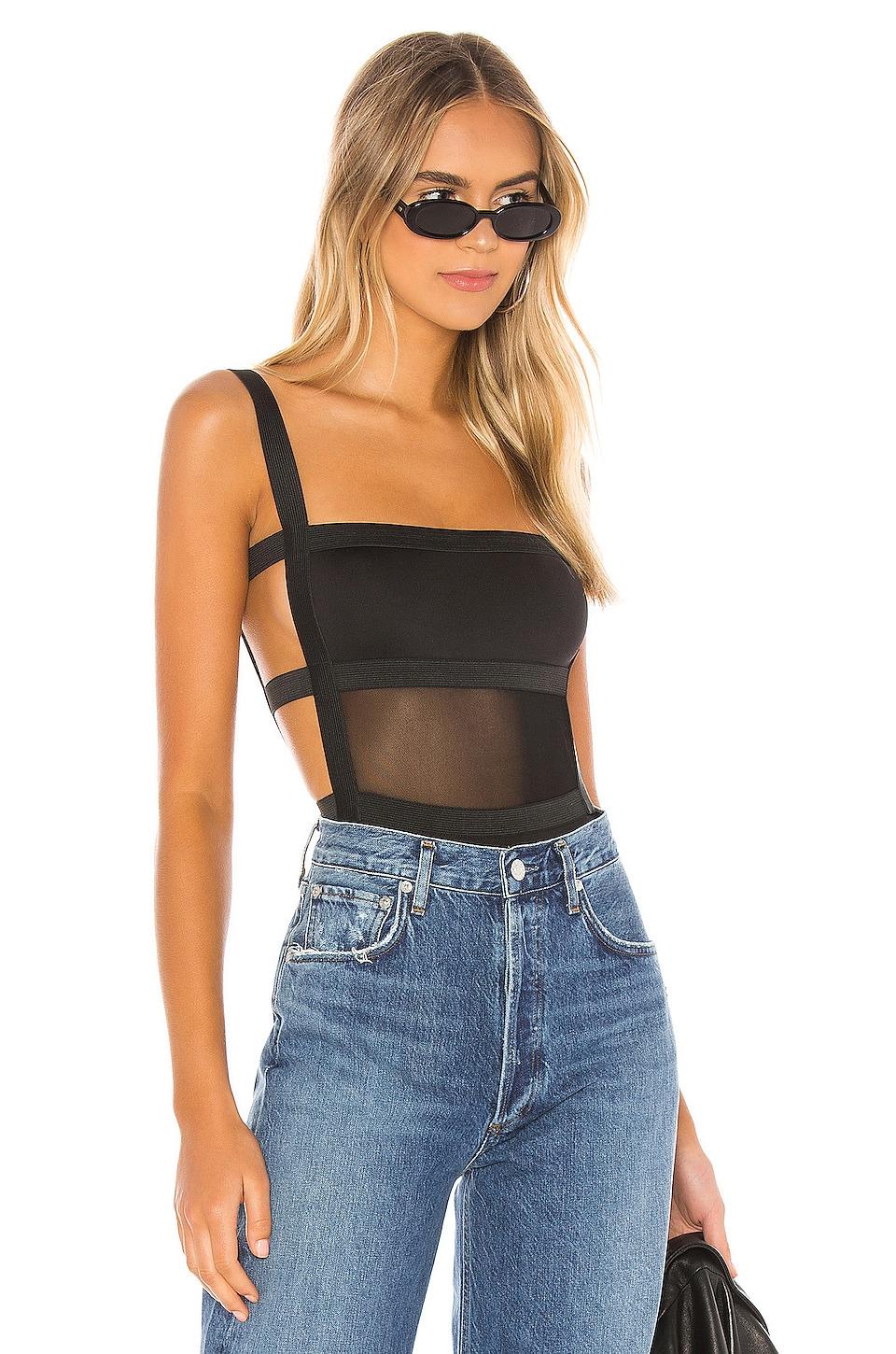 camille strappy back bodysuit