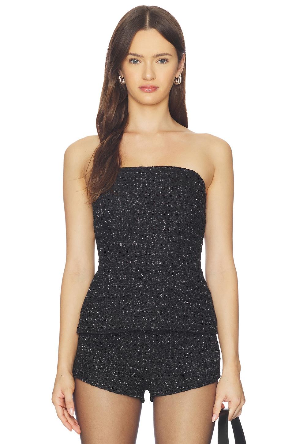 camince strapless top