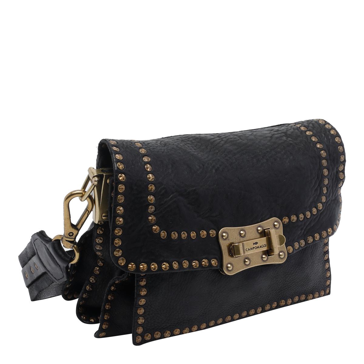 campomaggi bags black calf leather - women