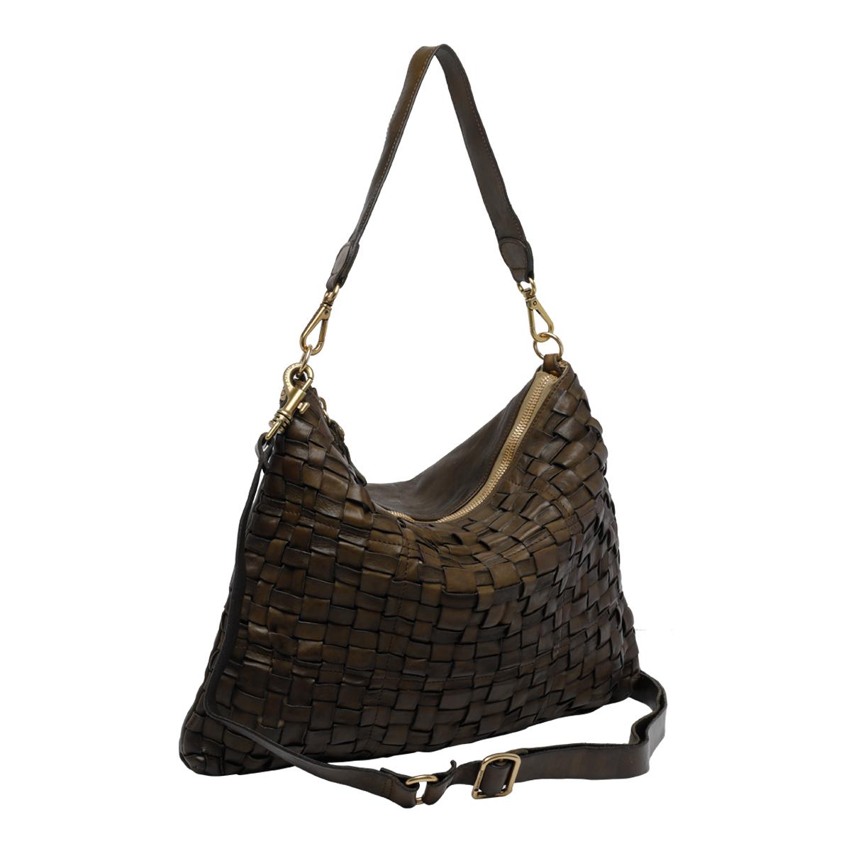 campomaggi bags green calf leather - women